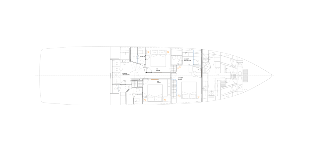 Sp92 Layout SP92 - Sanlorenzo Yachts UK