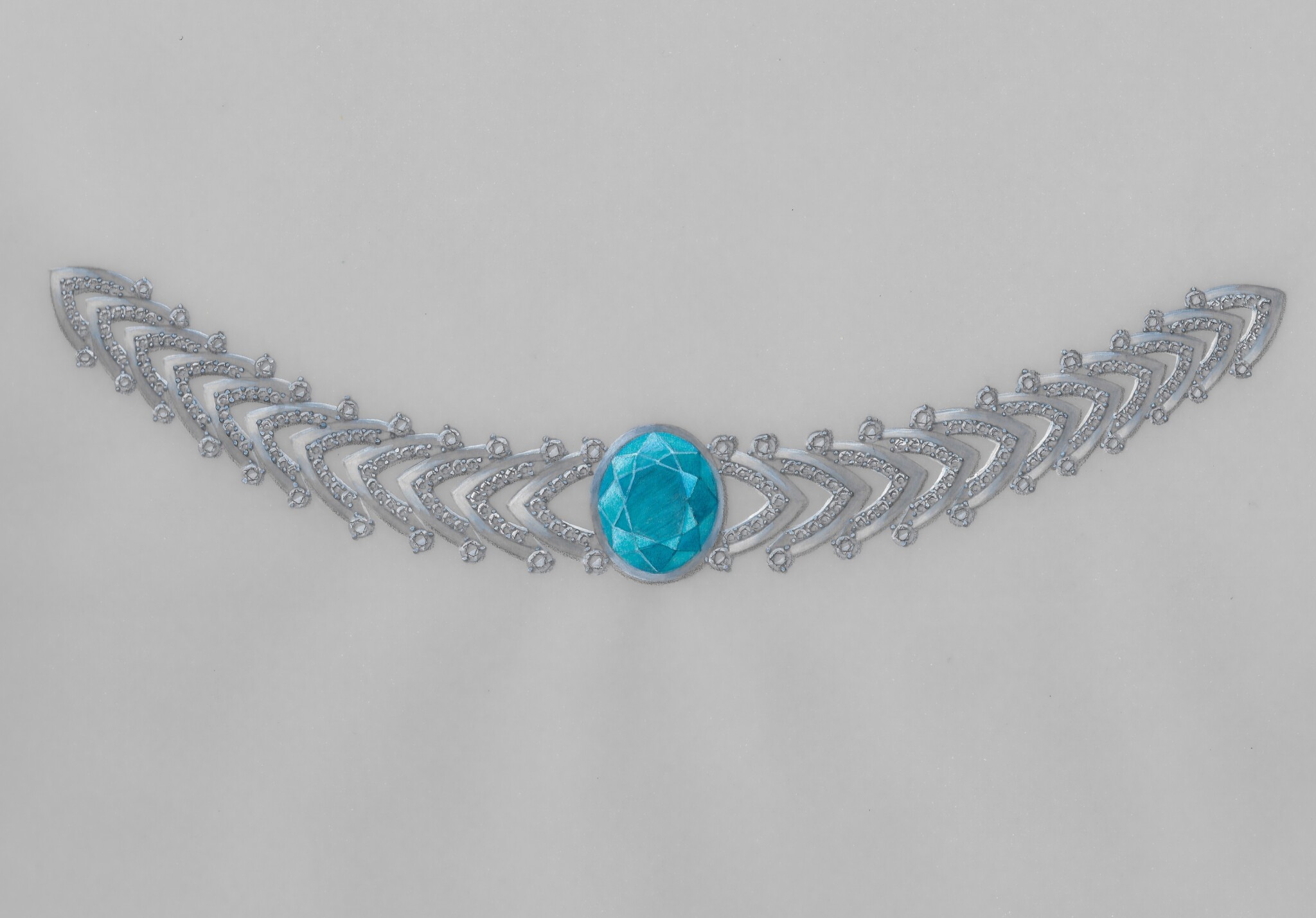 Sanlorenzo inspired “Of the Sea” jewellery design