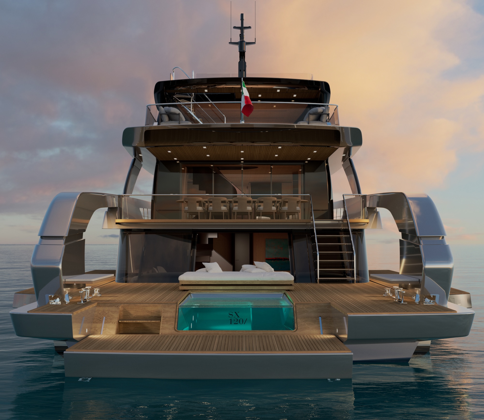 What defines a luxury yacht?